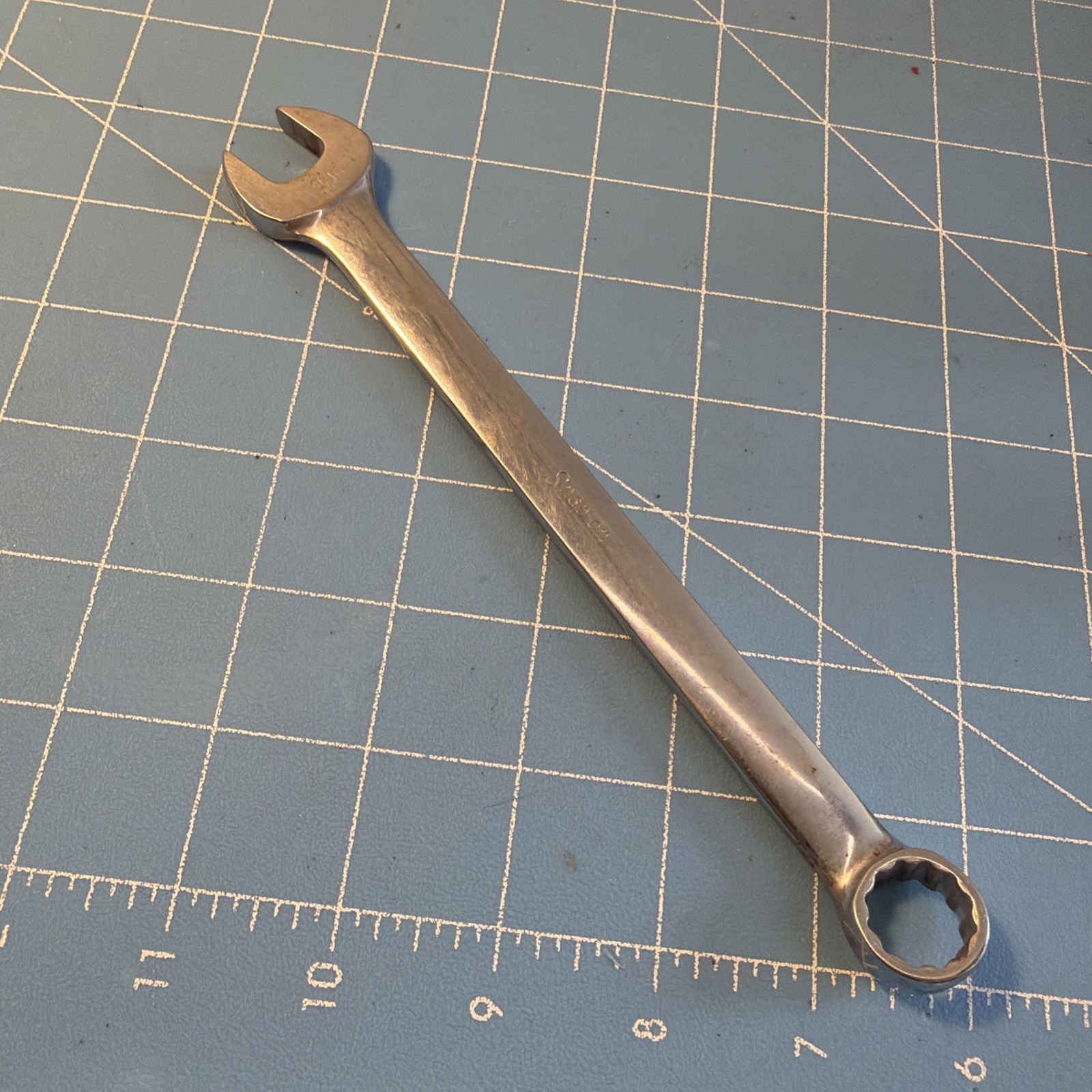 Snap On OEX-18 9/16” 12-Point Combination Wrench Made In USA. PAT 3273430