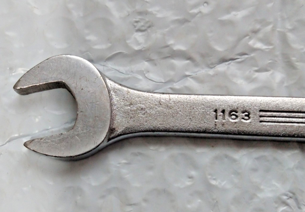 WILLIAMS TOOLS «SUPERRENCH» 1163, 9/16″ COMBINATION WRENCH, 8″ LONG, 12 POINT.