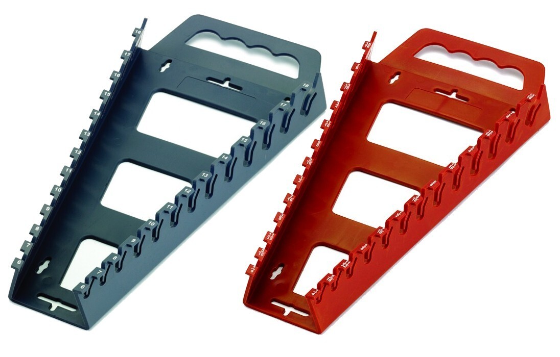 Hansen Wrench Rack Holder Organizer Tray Set 2ps SAE Metric MADE IN USA Quik-Pik