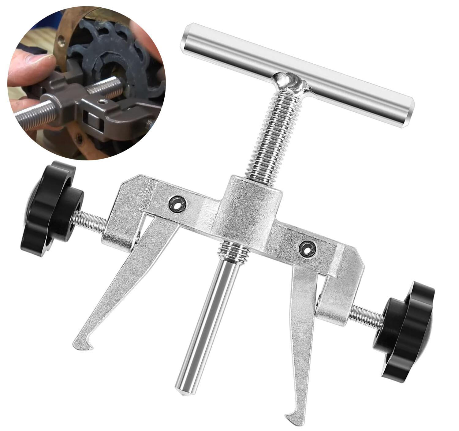 660040-1 Stainless Impeller Puller For impellers 2-1/4″ to 2-9/16″, Jabsco Pumps