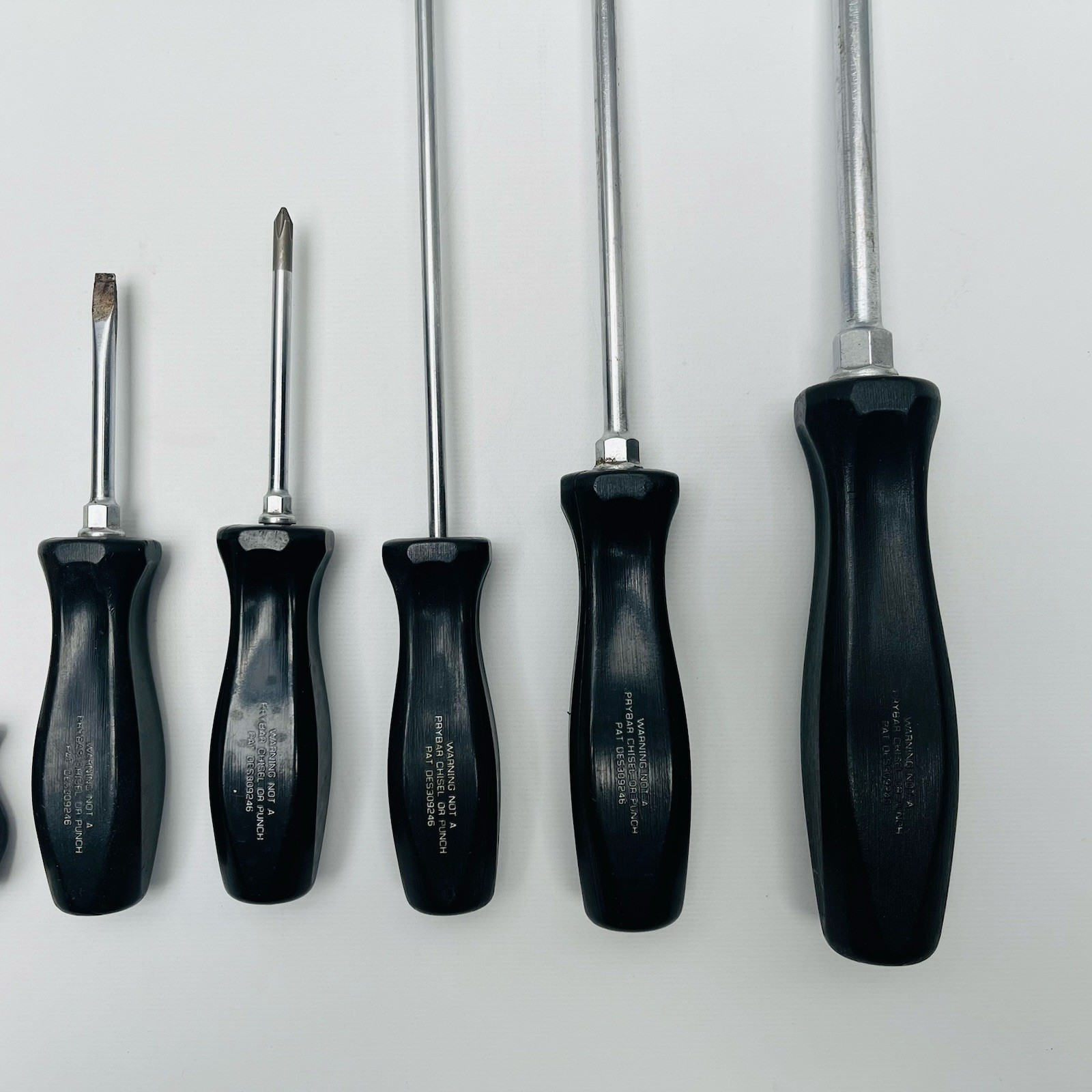 Snap On Lot Of 10 Tools, Screwdrivers, Cotter Pin Puller & Scratch awl