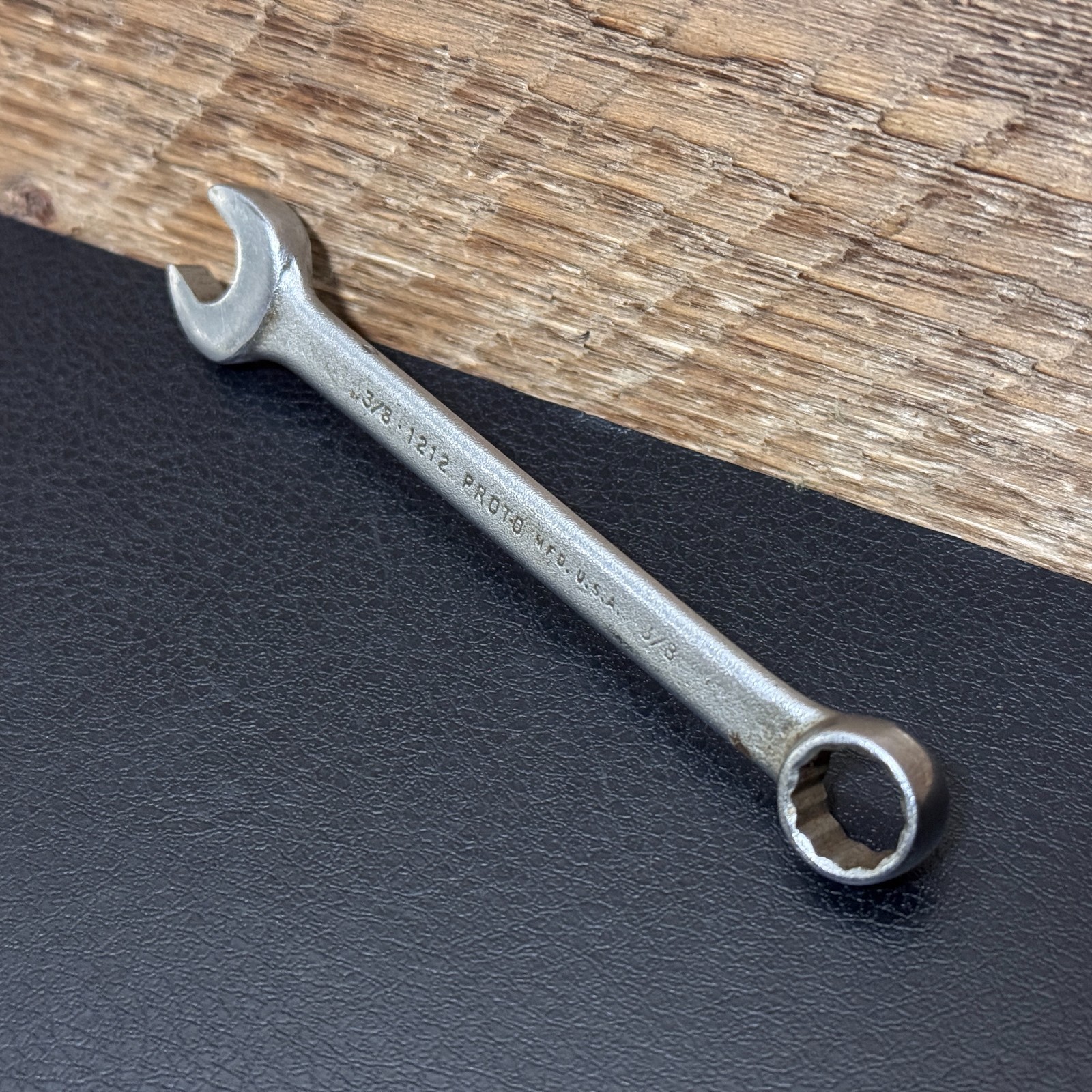 PROTO 1212 Combination Wrench 3/8” 12 Point USA Vintage