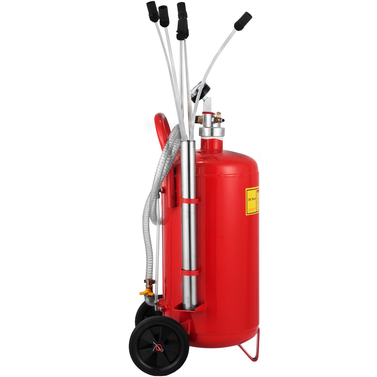 5 Gallon Portable Air Pneumatic Waste Oil Garage Extractor Drain Tank