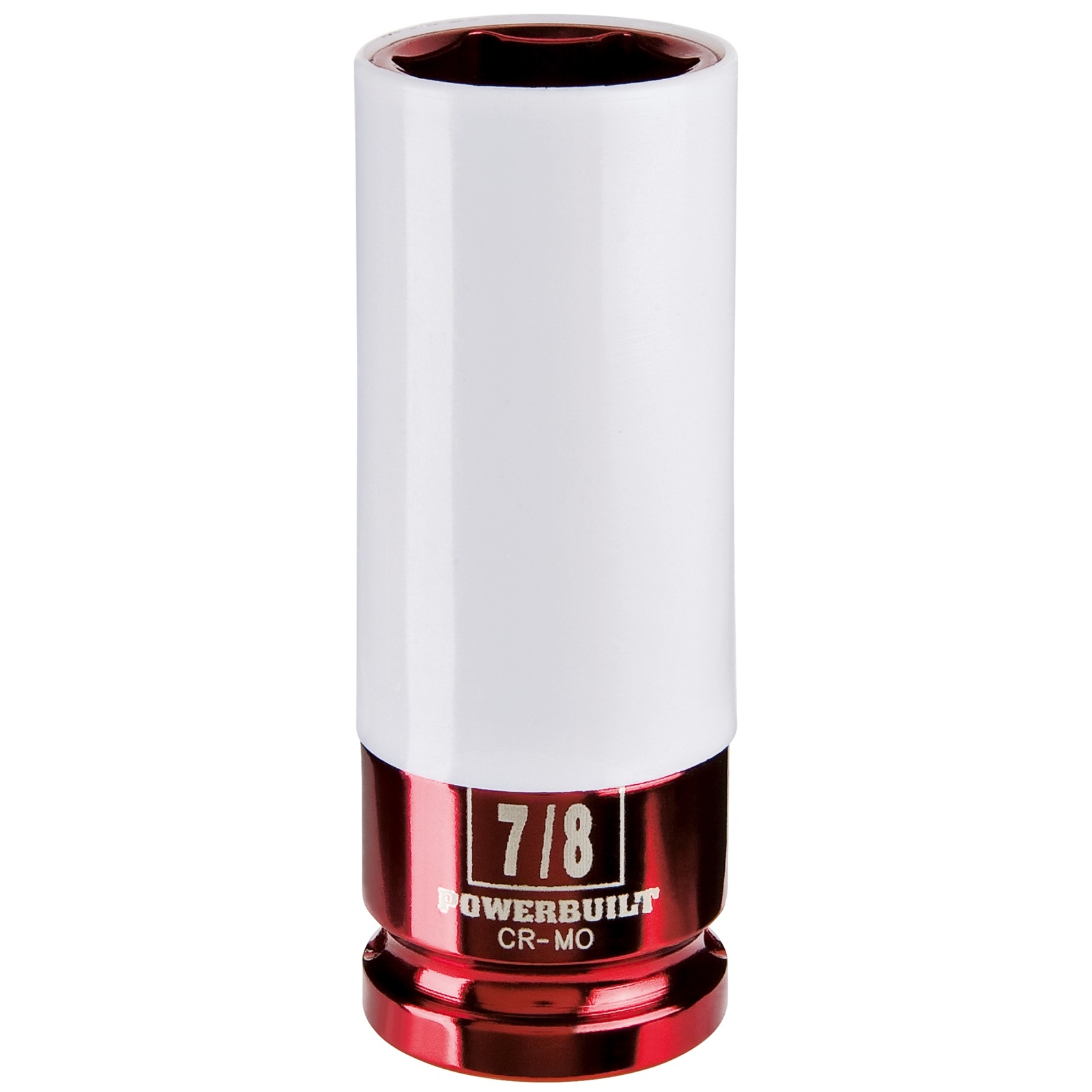 Powerbuilt 1/2 Inch Drive x 7/8 Inch Thin Wall Color Lug Nut Socket – 941044