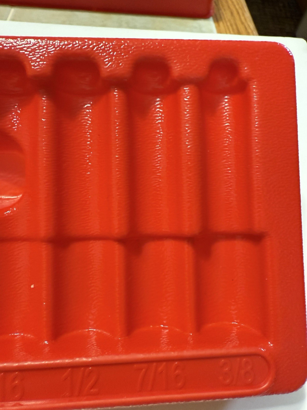 EMPTY TRAY PAKTY077 Snap On 313SYA 1/2″ Dr. 3/8”to1-1/8” SAE Deep 13Pc. NO TOOLS