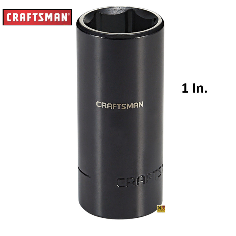 Craftsman 1/2 Inch Drive Impact Deep Socket 6 Point Metric MM Inch SAE Pick Size
