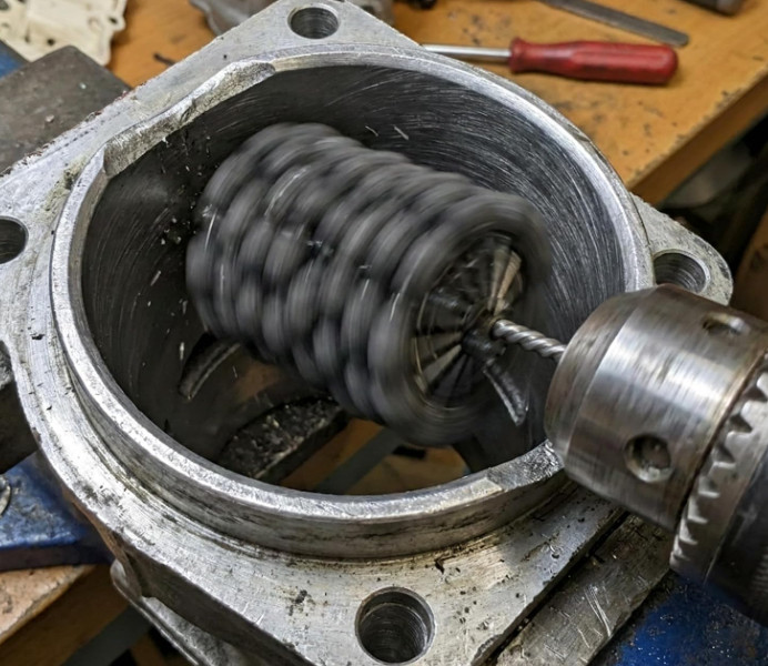 Flexible Cylinder Hone Tool Engine Brake Cylinder Deglazer & Bore Refinishing Br