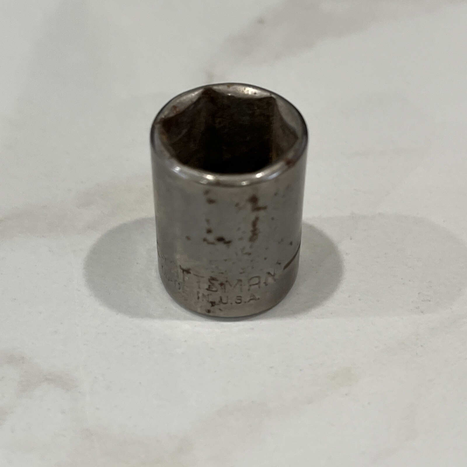 Craftsman USA 1/2″ 6 Point 1/4″ Drive Shallow Socket 43499 Inverted G Series