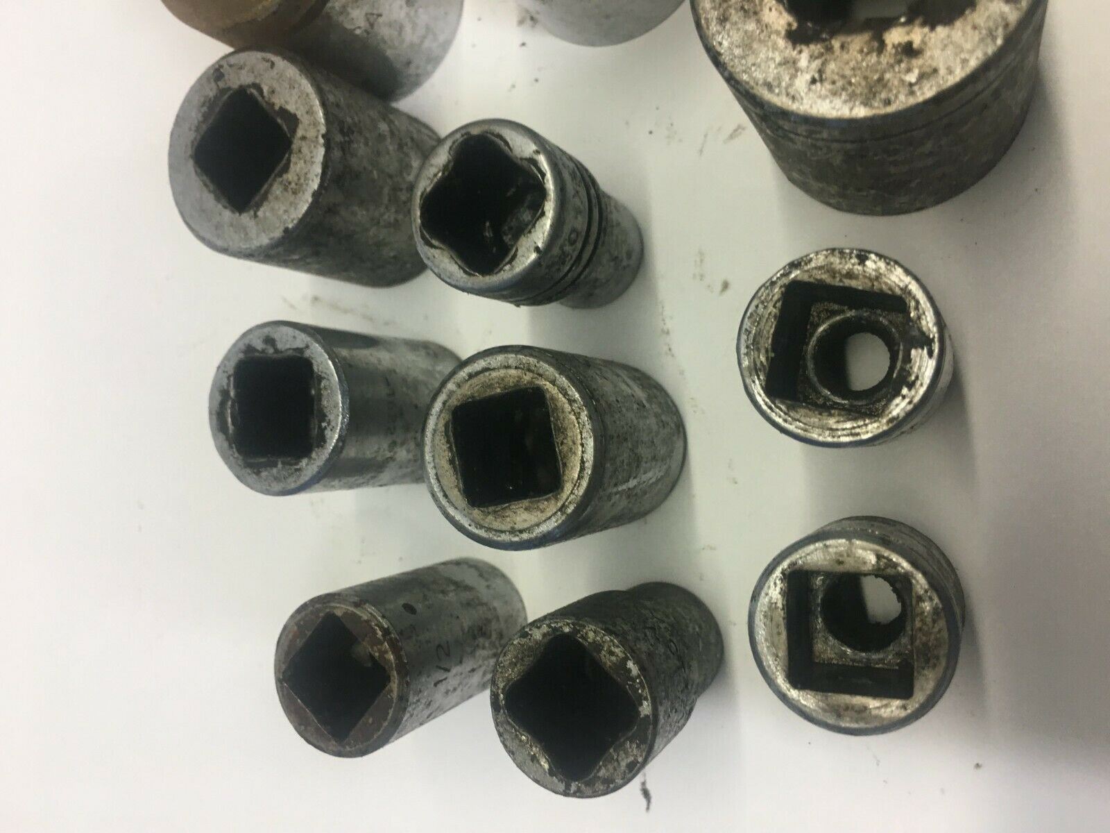 (11) Pcs. Socket Lot 3/8″ Various Sizes Socket Set 6, 12 Point