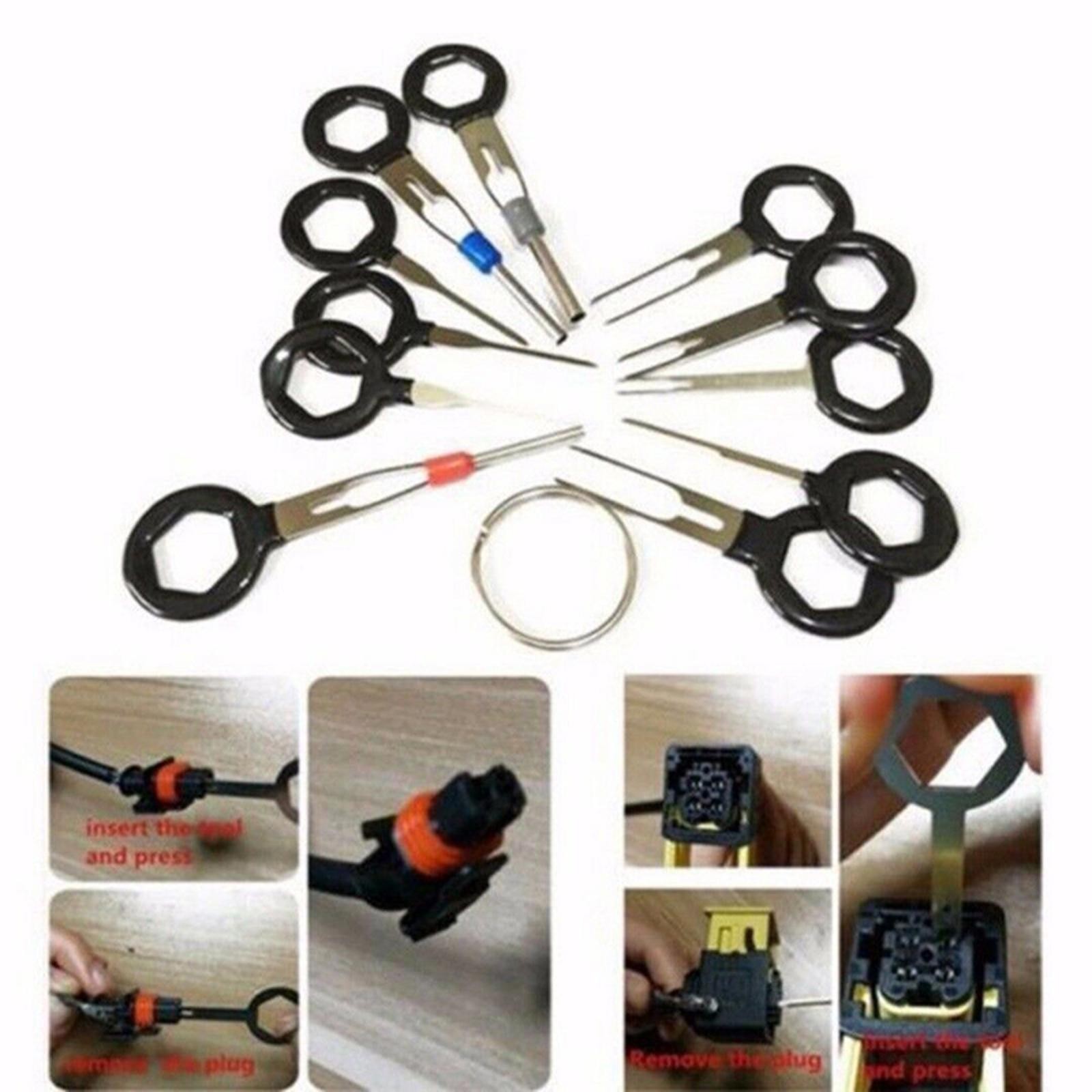 36Pcs Terminals Removal Tools For Car Electrical Wiring Crimp Connector Removal