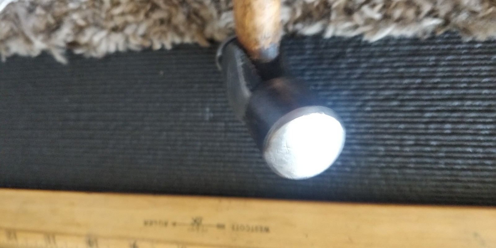 Vintage True Temper No. 1308 Ball Peen Hammer Made In USA