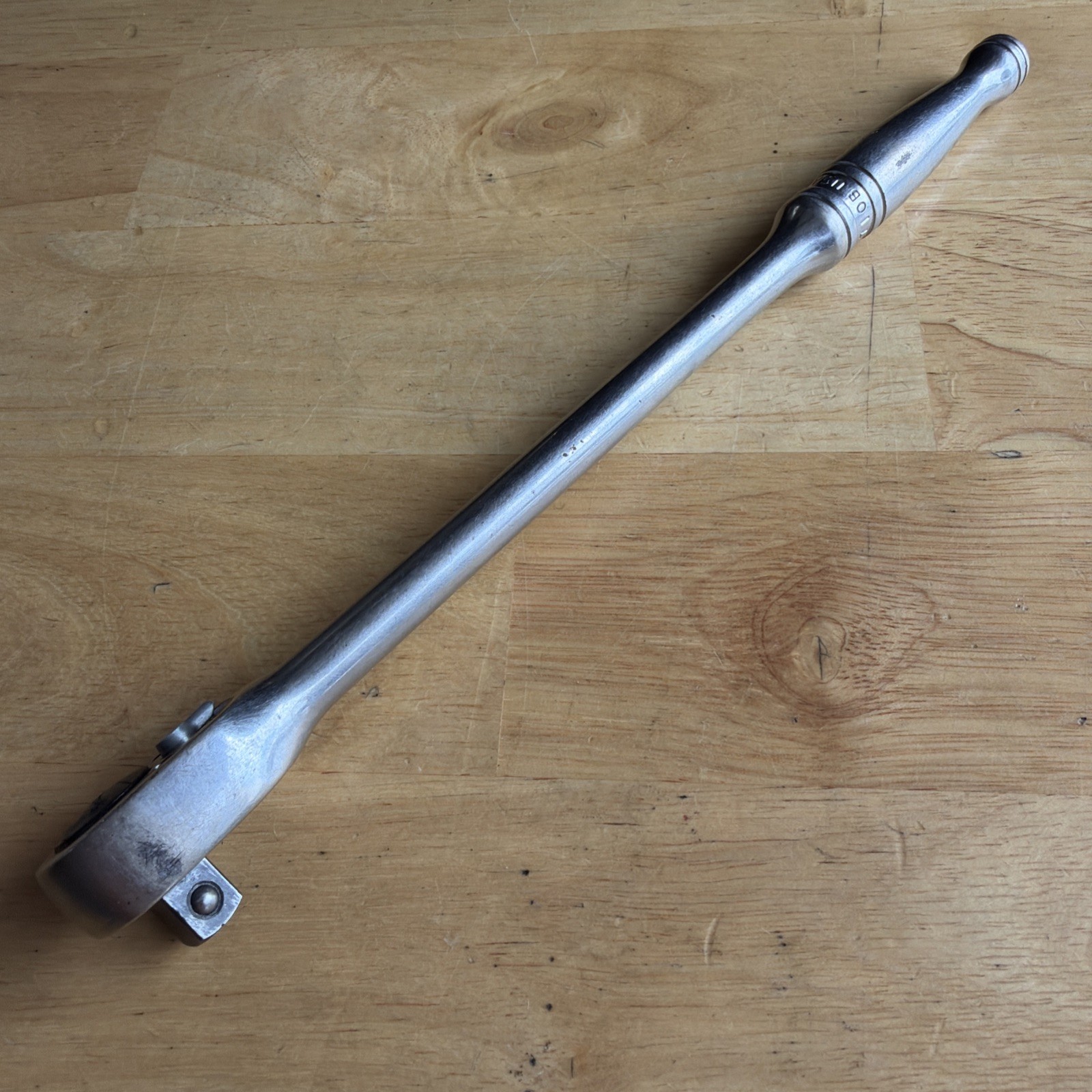 Snap On Tools 10″ Long Ratchet 3/8″ Drive Long Handle FL710B Vtg Made in USA