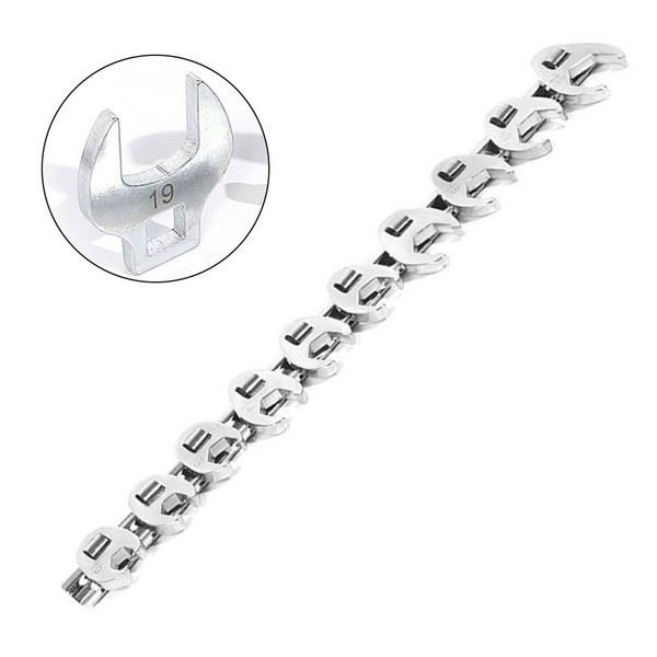 Robust 38 Inch Wrench Set with Sizes from 10mm to 22mm for Professional Use