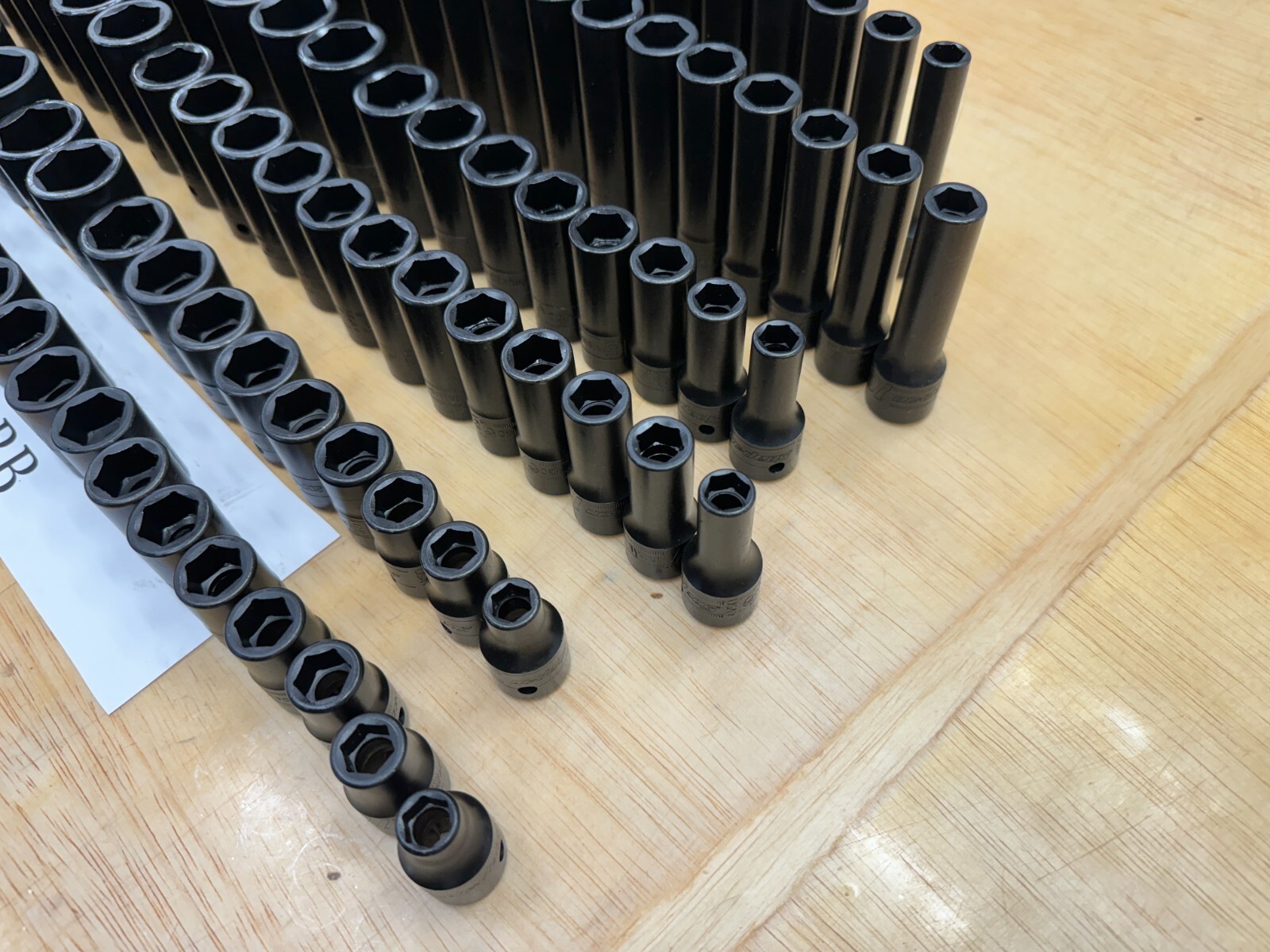 Snap-on Tools NEW 99PC 1/2″ Drive SAE MM SHALLOW SEMI + DEEP Impact Socket Set