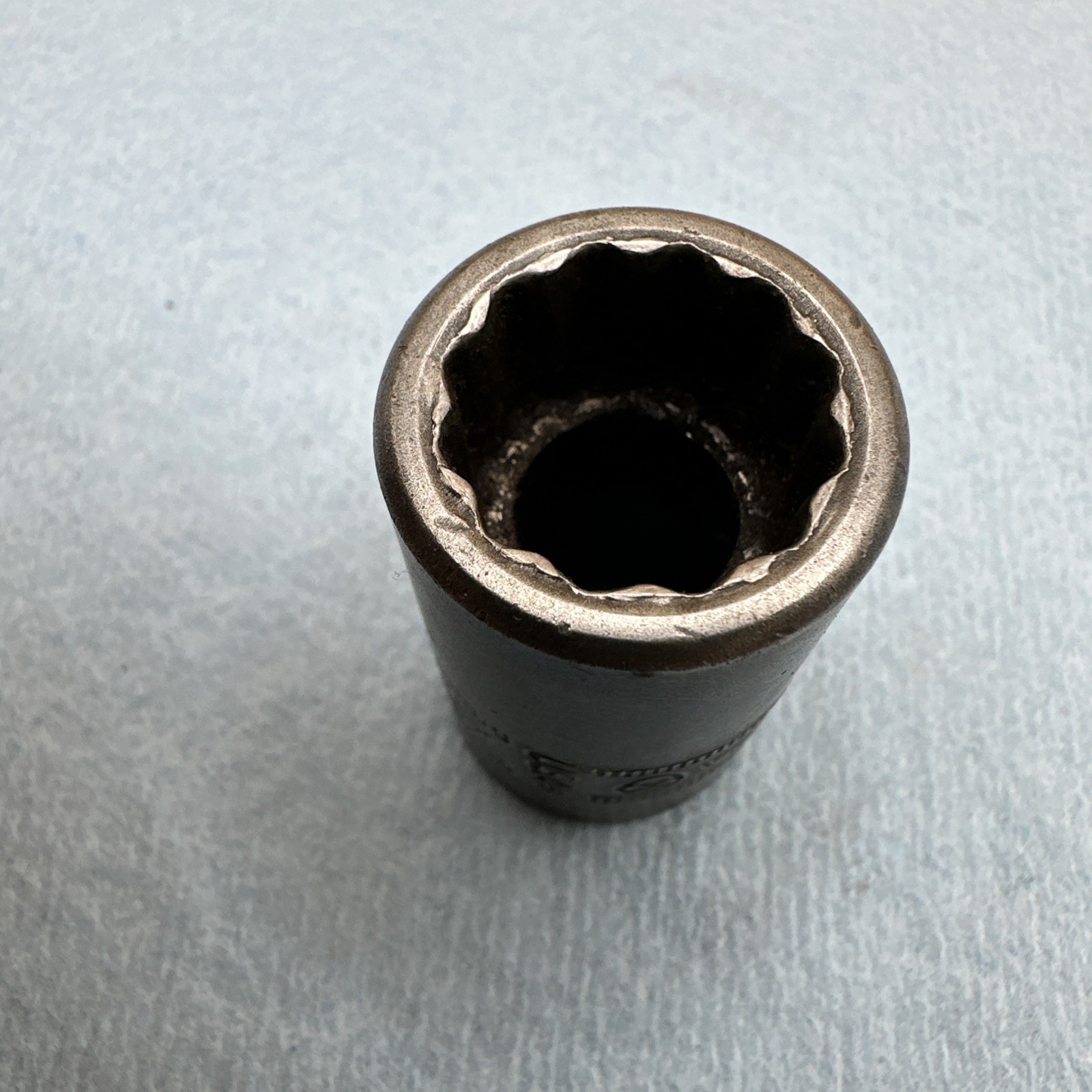 Snap-on IMDM150A Metric 1/2″ Drive 15mm Shallow Impact Flank Drive Socket 12pt
