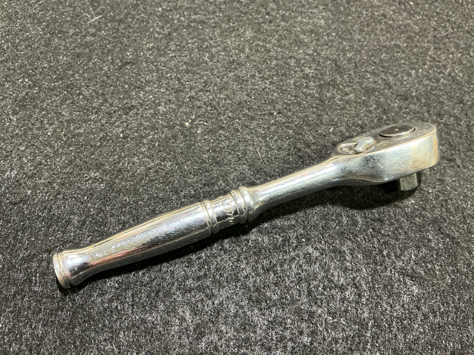 Snap-on Tools 1/4″ Drive Mini Ratchet TM70C USA ~ Initials