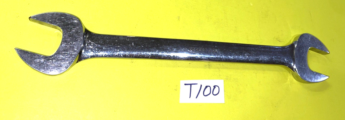 SNAP-ON TOOLS SAE. 1-1/2 / 1-5/8 OPEN END WRENCH 19 IN LONG SHIPPED FREE IN US