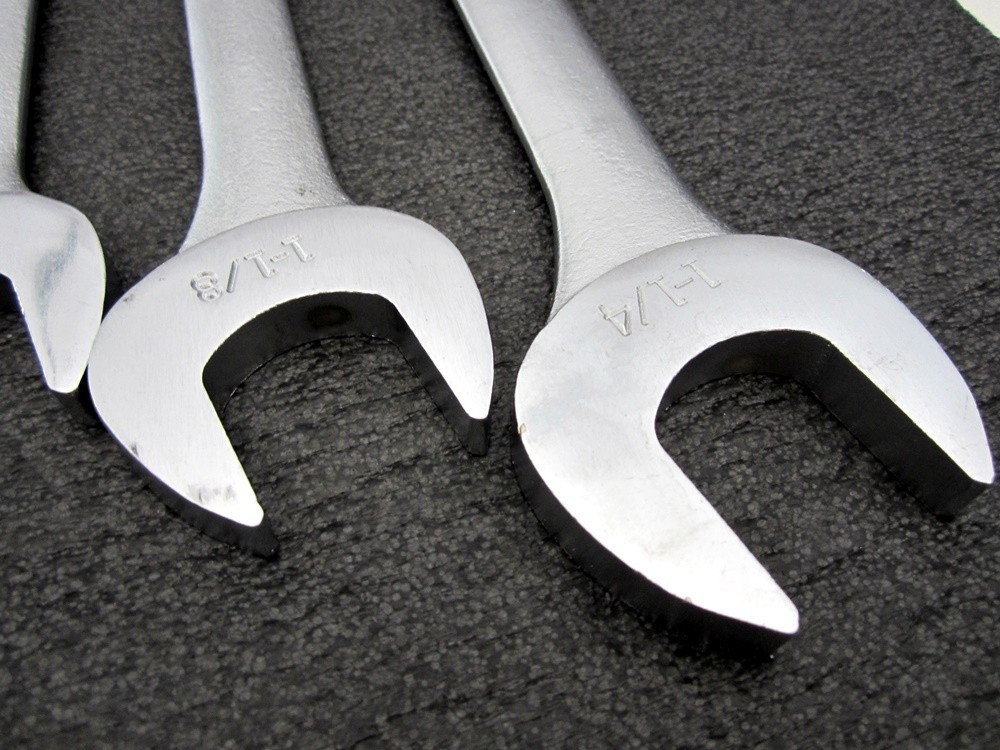 Vintage Craftsman 5pc Large Combination Wrench Set -VV- Made in USA