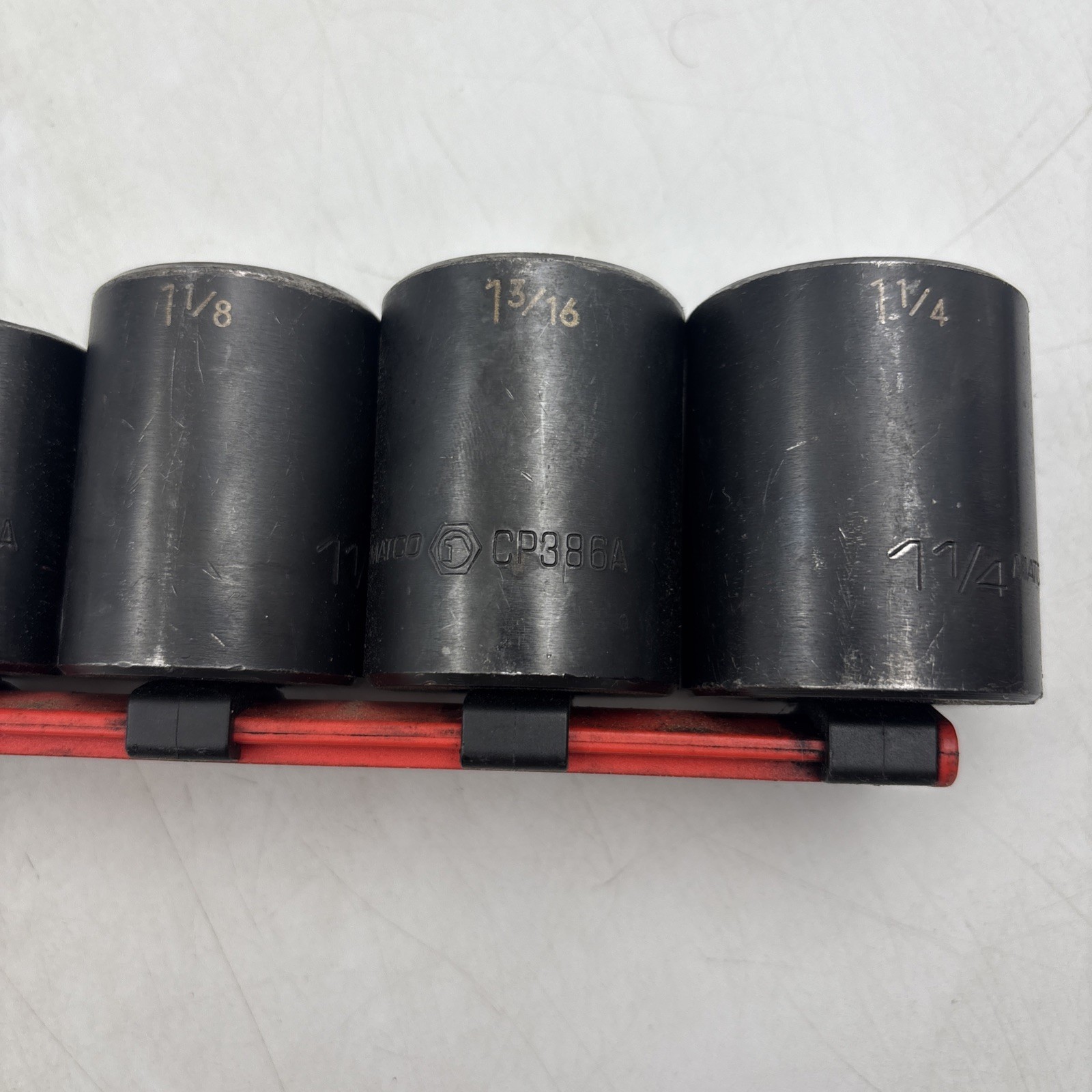 MATCO 14 PC 1/2″ DRIVE SAE 6-POINT Standard Depth Impact Sockets 1/2″-1-1/4″
