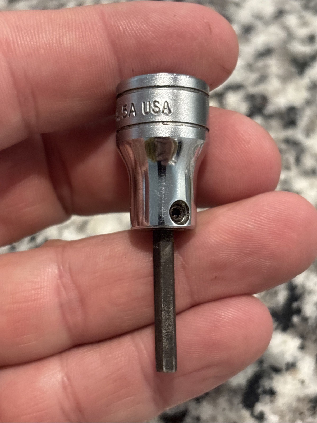 Snap On FA4.5A 3/8″ Dr 9/64″ Standard Hex Bit Socket