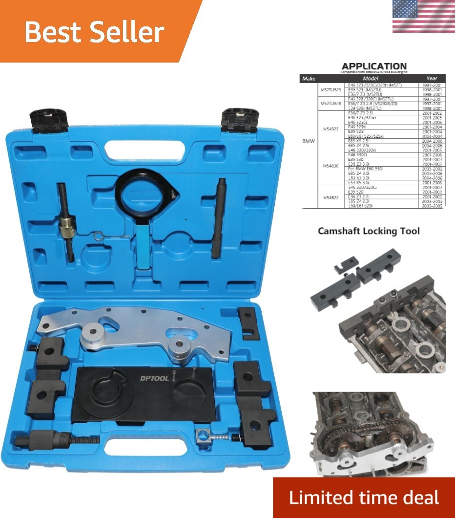 Durable Camshaft Alignment Tool for BMW M52 M52TU M54 M56 – Anti-Rust Coating