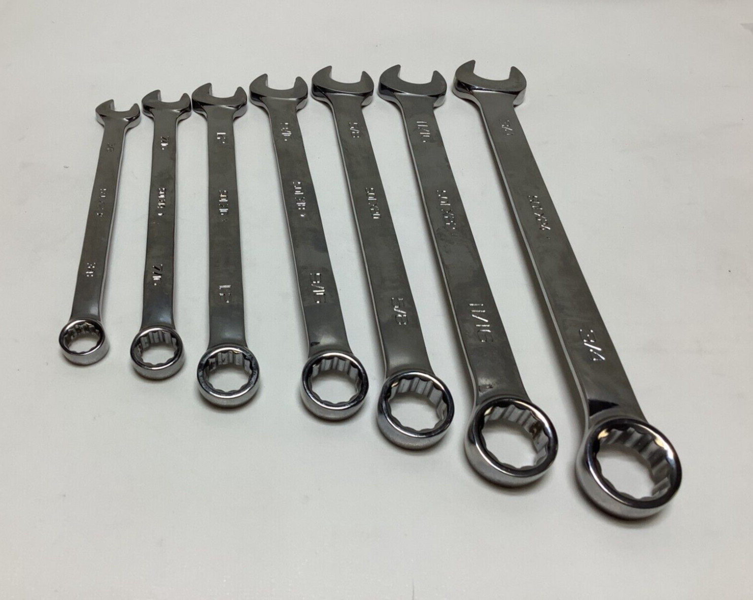 NEW Snap-on™ 3/8″ thru 3/4″ 12-pt Flank drive Plus Wrench Set SOEX707