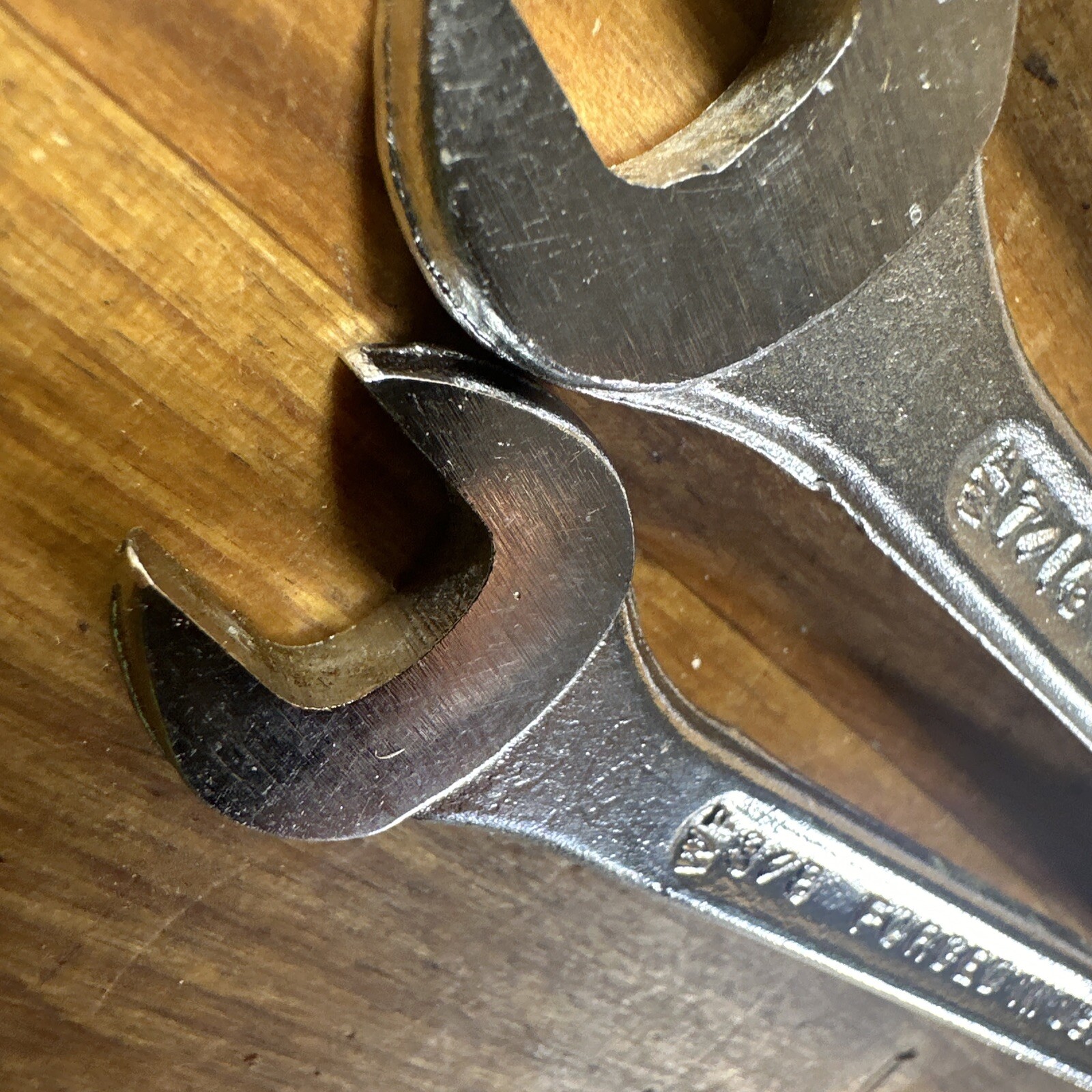Vintage Sears Companion USA Combination Wrench Set 6 Pc. SAE 3/8-11/16 Inch