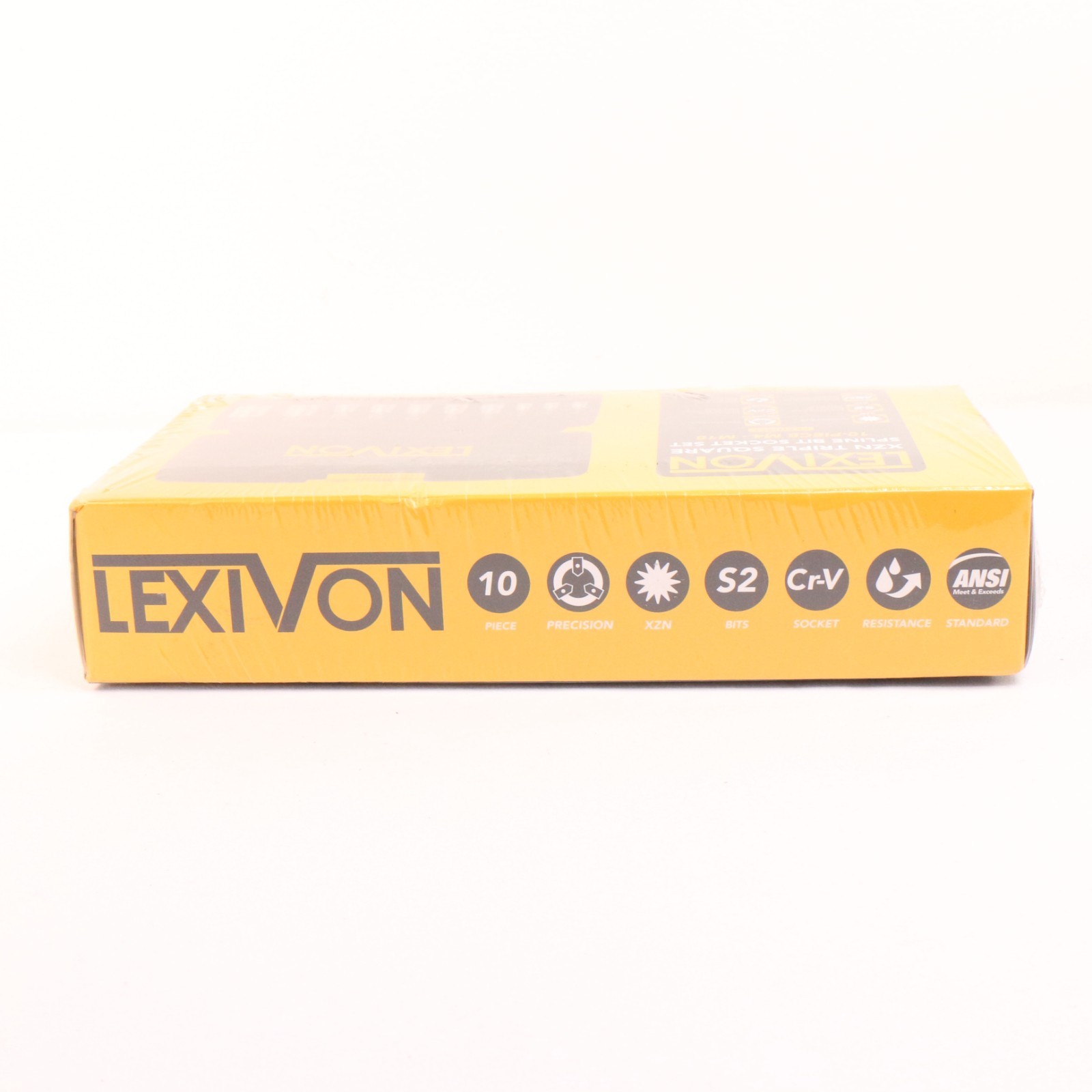 Lexivon LX-145 XZN Triple Square Spline Bit Socket Set 10 Pcs M4-M18 Alloy Steel