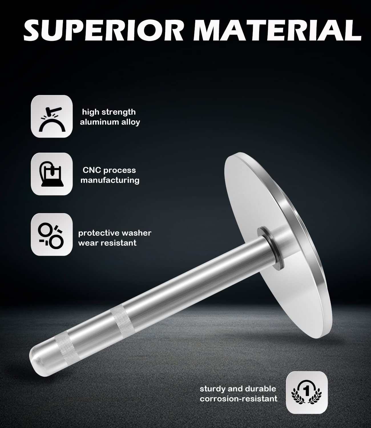 61850 Truck Hub Seal Installer Kit for Class 7 Class 8 Duty Road Trucks Trailers