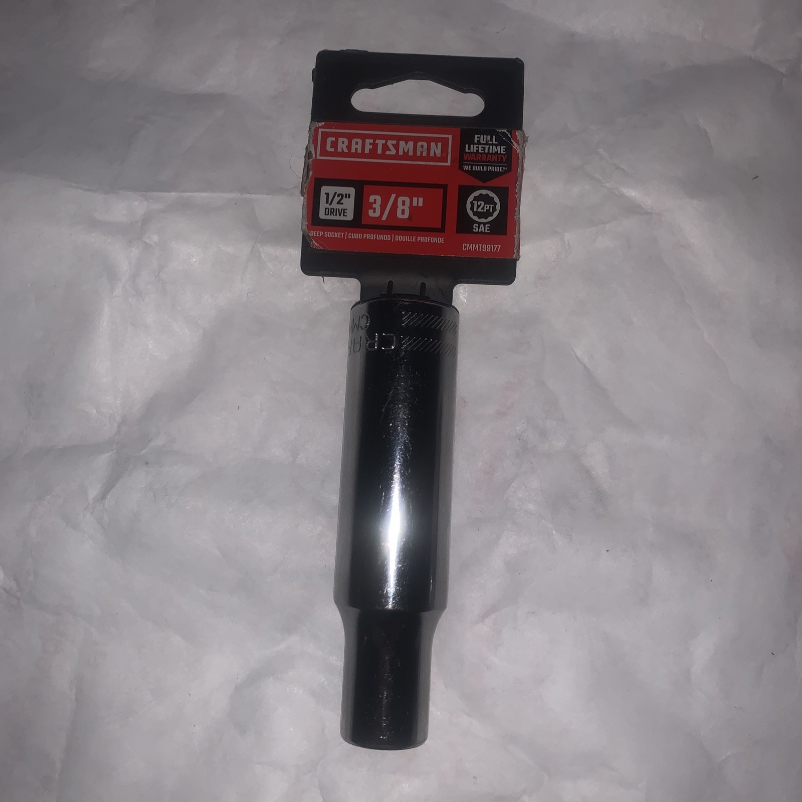 Craftsman Sockets 1/4″ Drive 6pt 11/32” , 1/2” Drive 3/8 “, 1/2” & 7/8 “ 12pt