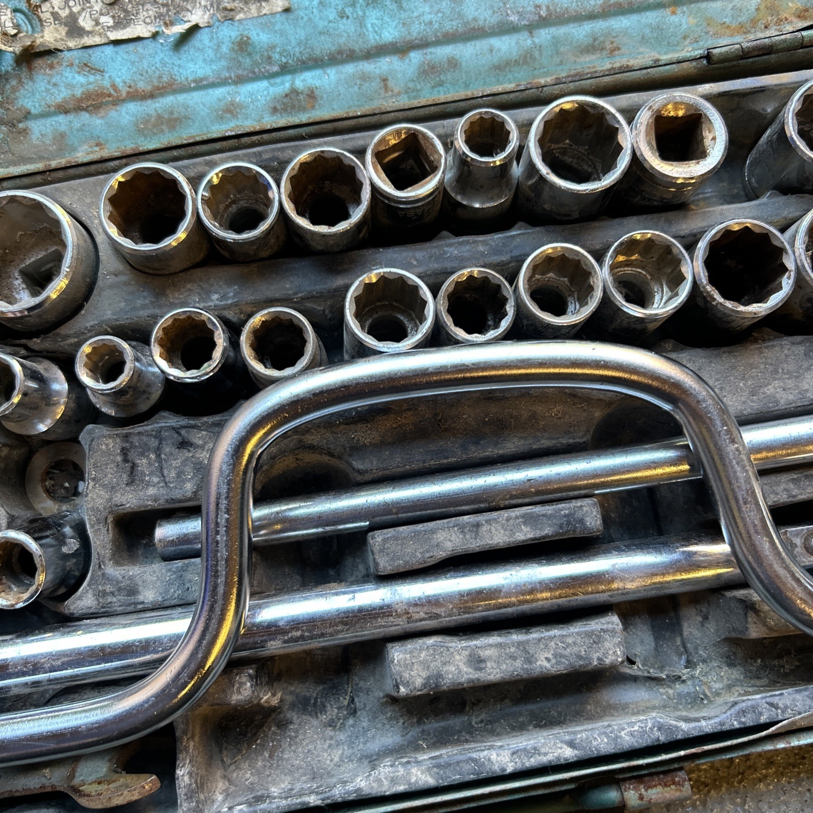 Kamasa Socket Set KT4849 1/2″ Drive 42 Piece Vintage Tools incomplete36 pieces