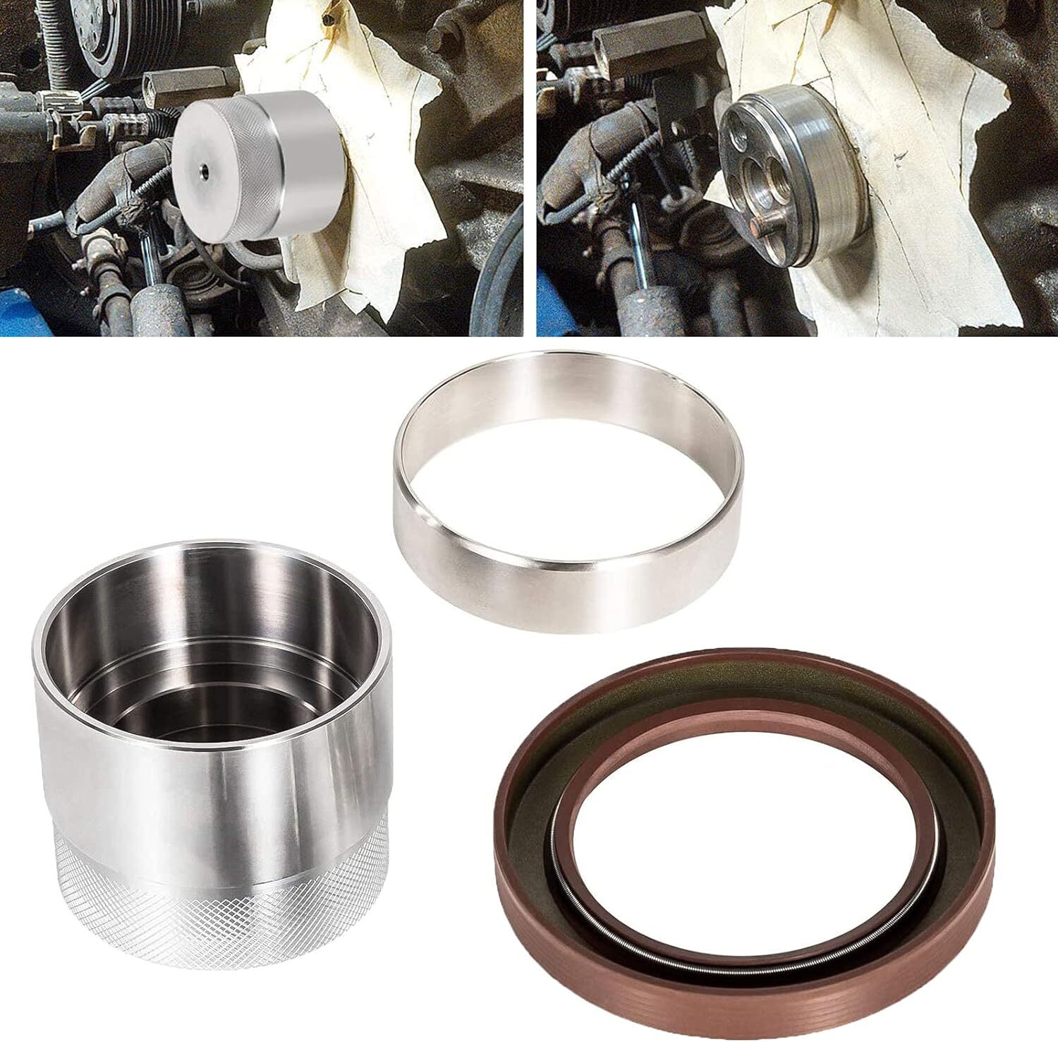 303-761 Ford 6.0L Powerstroke Front Crank Wear Sleeve Installer Kit Seal Tool