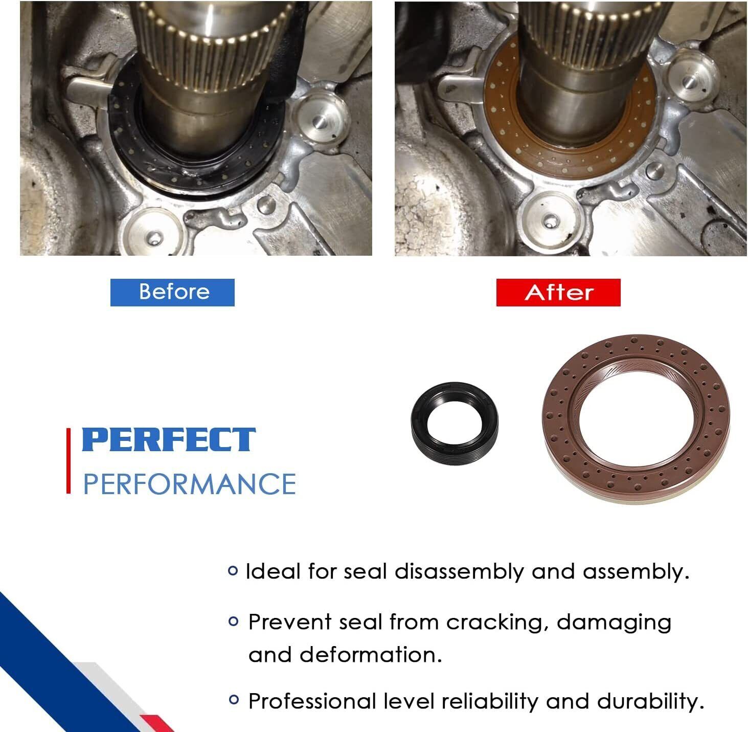 Dual Clutch Transmission Seal Installer Remover Tool Kit Fit for Ford DCT DPS6