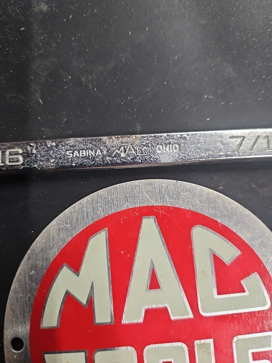 Mac Tools 7/16″ Combination Wrench Vintage Sabina CH14