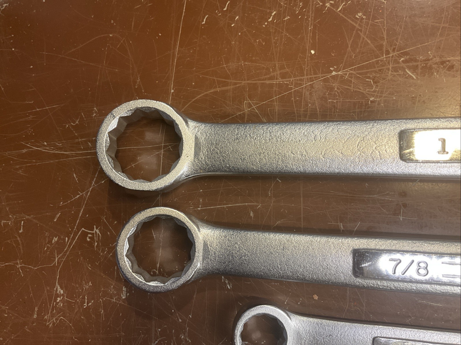 5 PC Craftsman USA Combination Set 9mm, 3/8”, 9/16”, 7/8”, & 1″ 44705 – 42913
