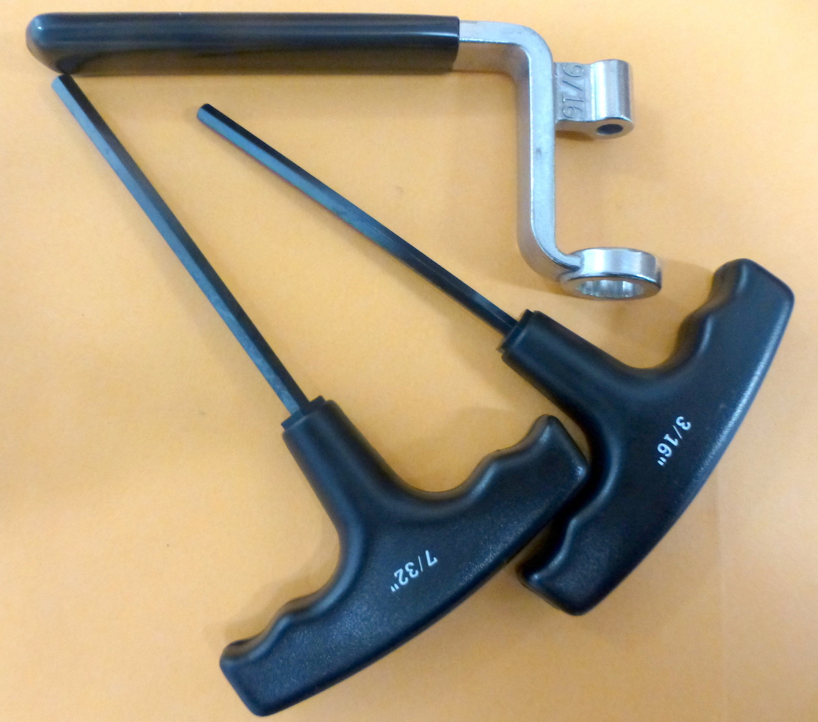 Proform 66780 Valve Lash Adjusting Tool Set Wrench Nut 9/16 T-Handle 3/16 7/32