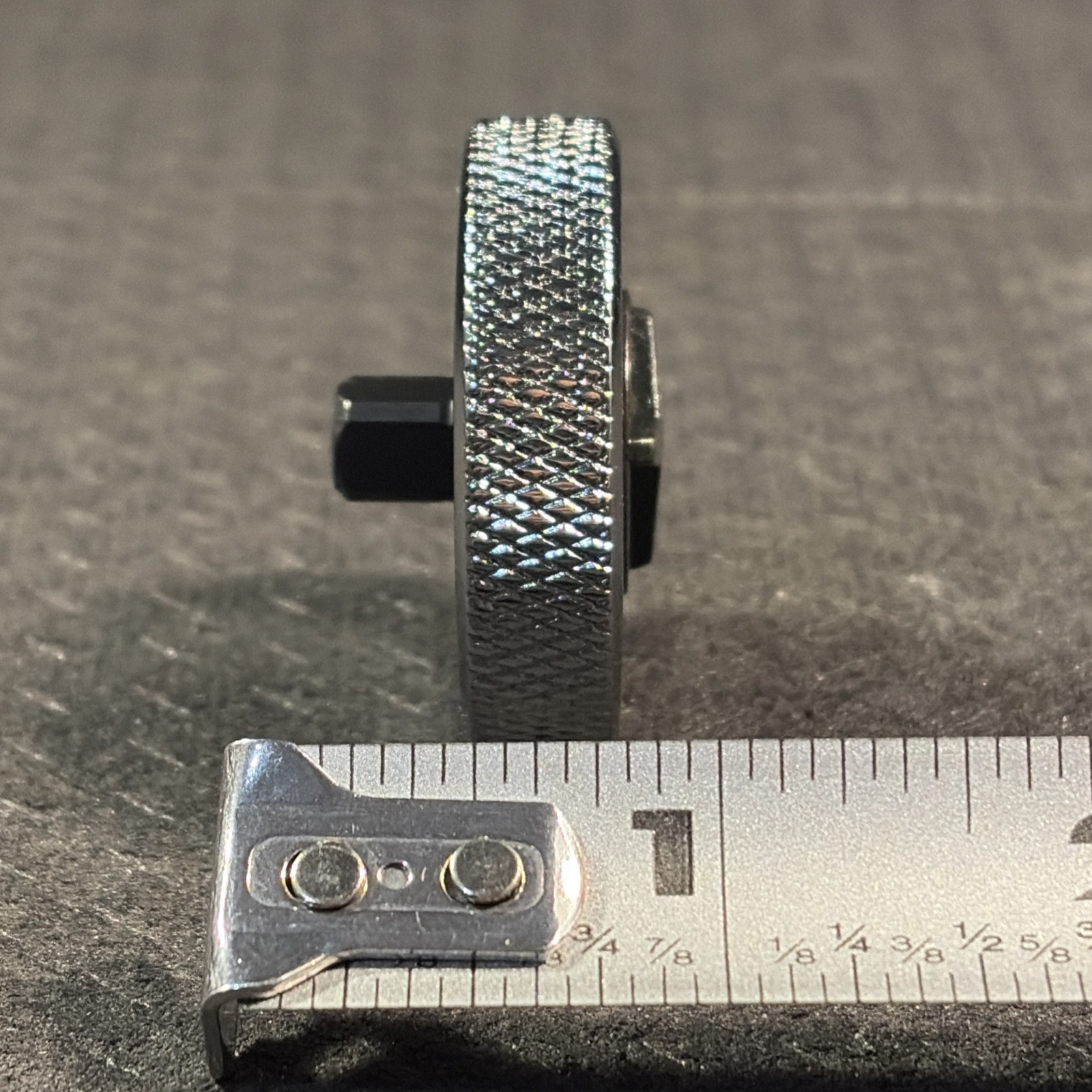 New! Snap-on Tools 1/4” Drive Finger Tip Round Head Ratchet / TS72 Knurled Grip