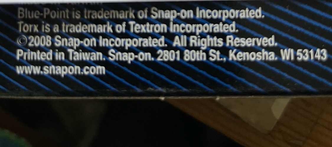 Torx E24 Torx E 24 1/2” Drive Female Torx BLPTE 1224 New Blue Point Tool