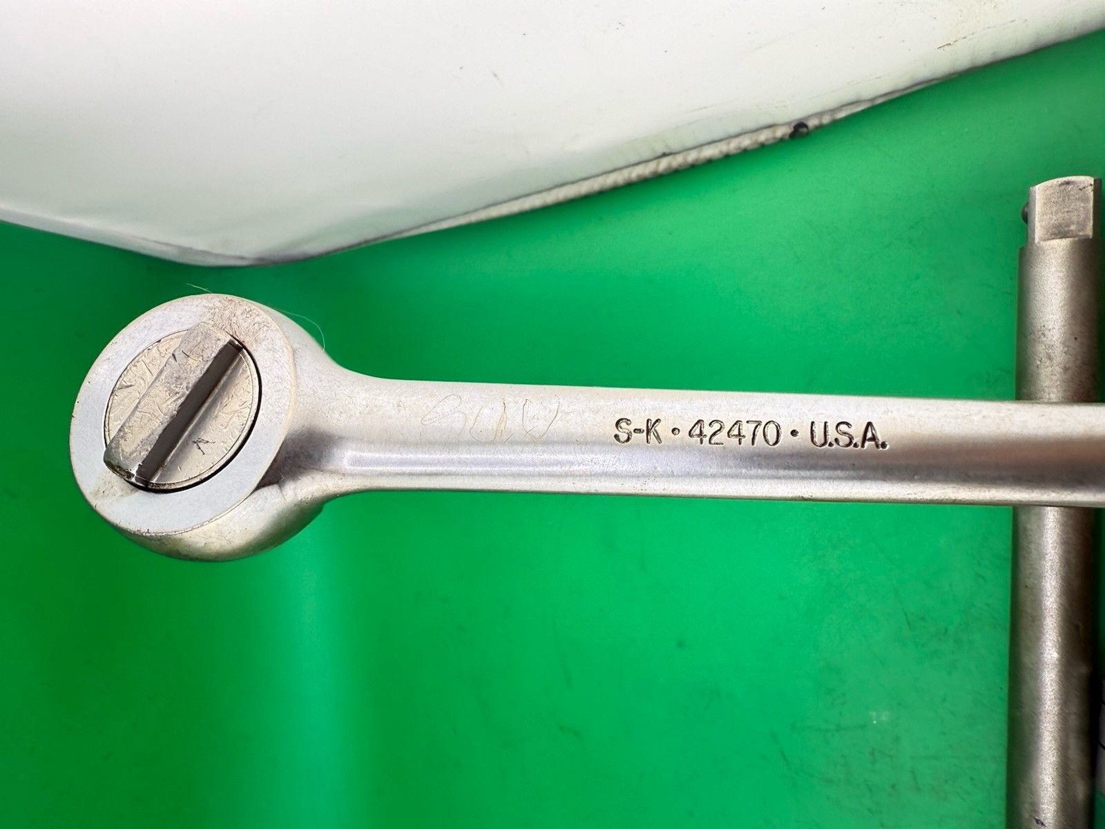 Lot Of 3 SK Tools (1) 42470 1/2” Ratchet (1) 40162 10” & (1) 40161 5” Extension