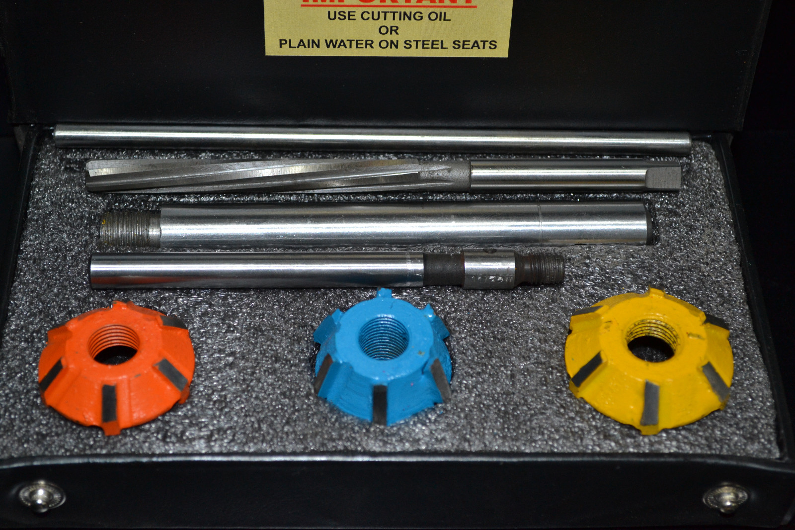 AIRCRAFT ENGINE CONTINENTAL TSIO 520 VALVE SEAT RESTORATION KIT CARBIDE TIPPED