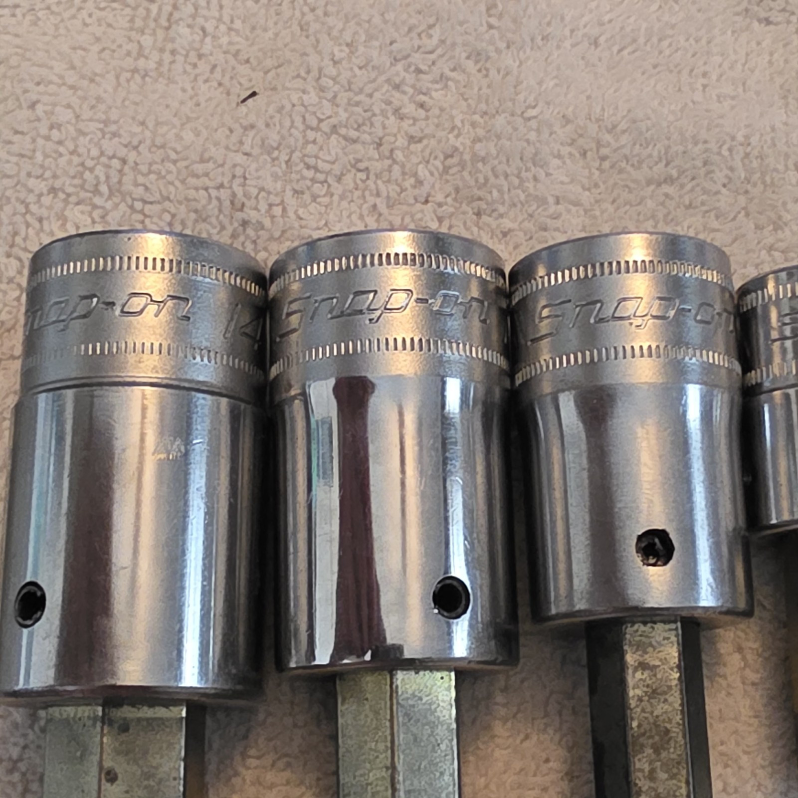 Snap 9pc Metric Hex Allen Bit Socket Set 5mm-14mm 3/8”& 1/2″Drive