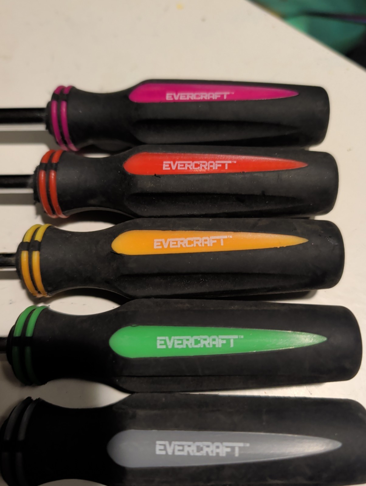 Napa Evercraft 7 PC Nut driver Set Metric Color Coded 5mm-12mm