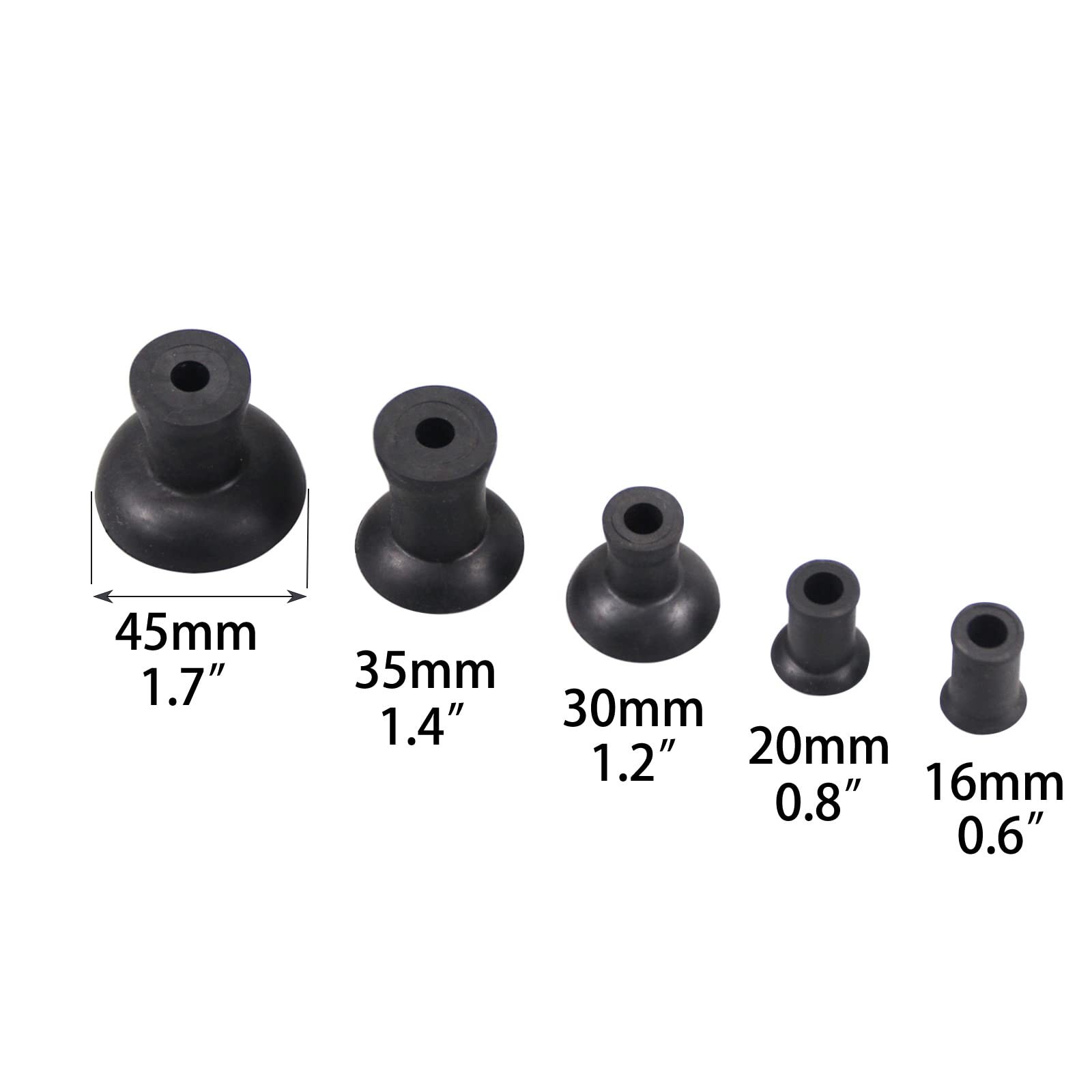 Engine Valve Lapping Attachment Tool For Drill With 5 Suction Plates