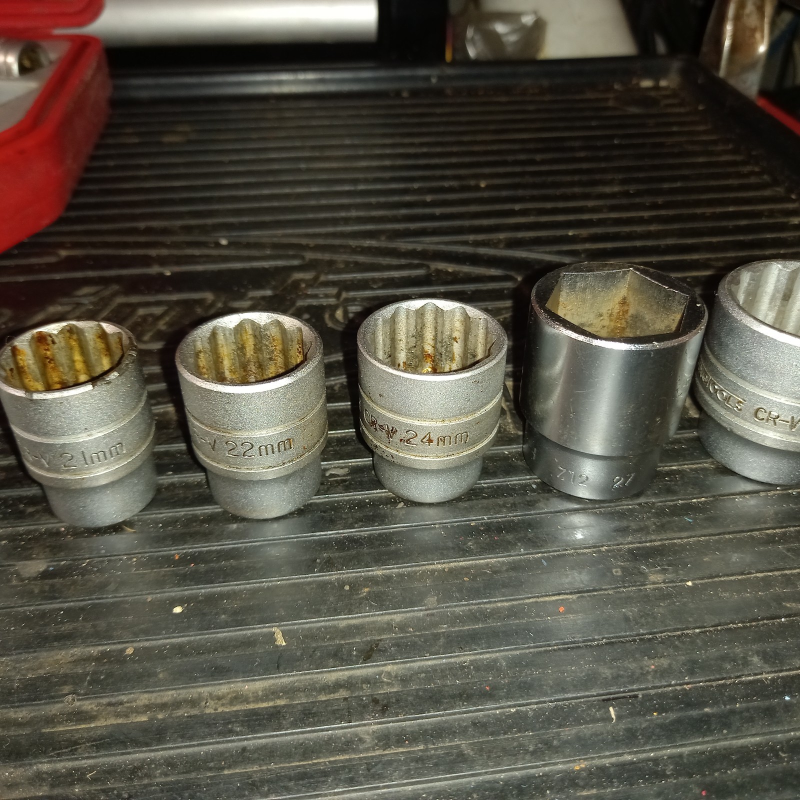 TENG MR21 1/2″ DRIVE METRIC SOCKET SET