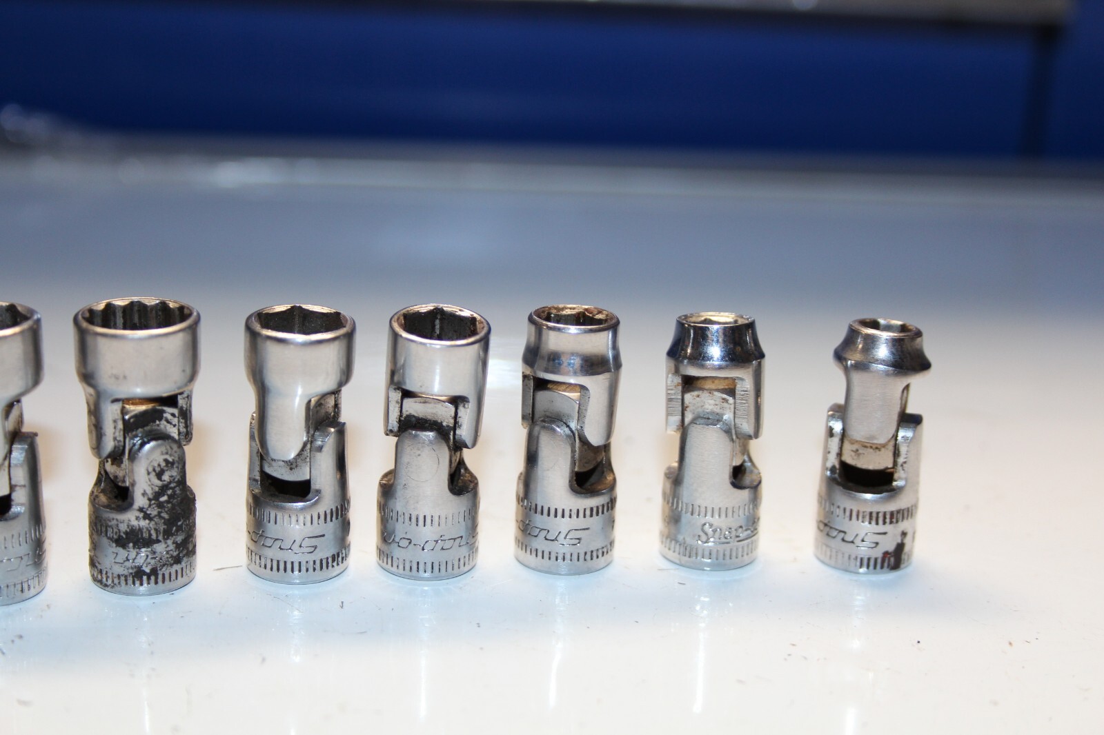 SNAP-ON TOOLS 1/4″ Drive 12- 6-Point Metric Shallow Universal Socket SET 12pc US