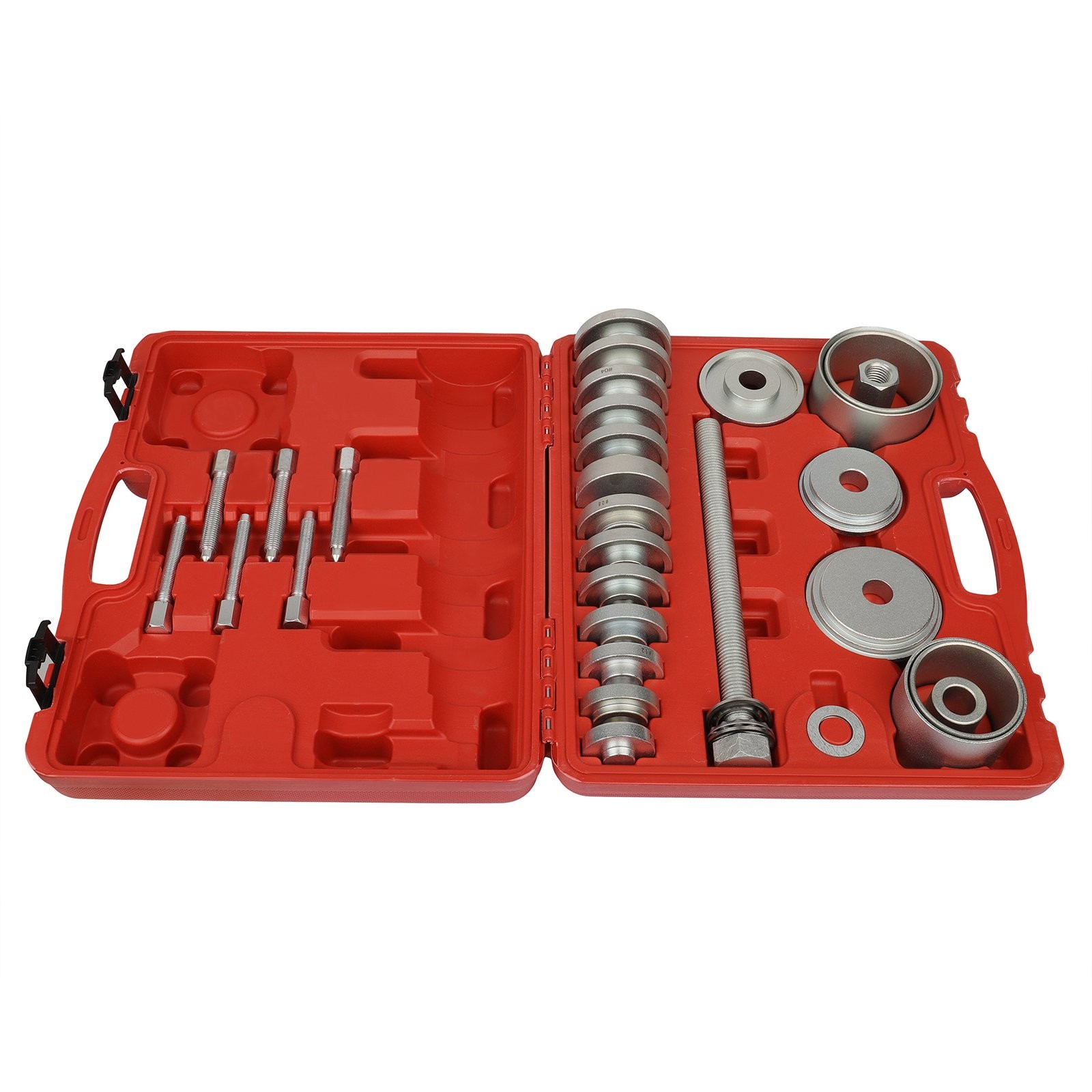 ?31 Pcs Front Wheel Drive Bearing Adapters Puller Install Bearing Removal Tool
