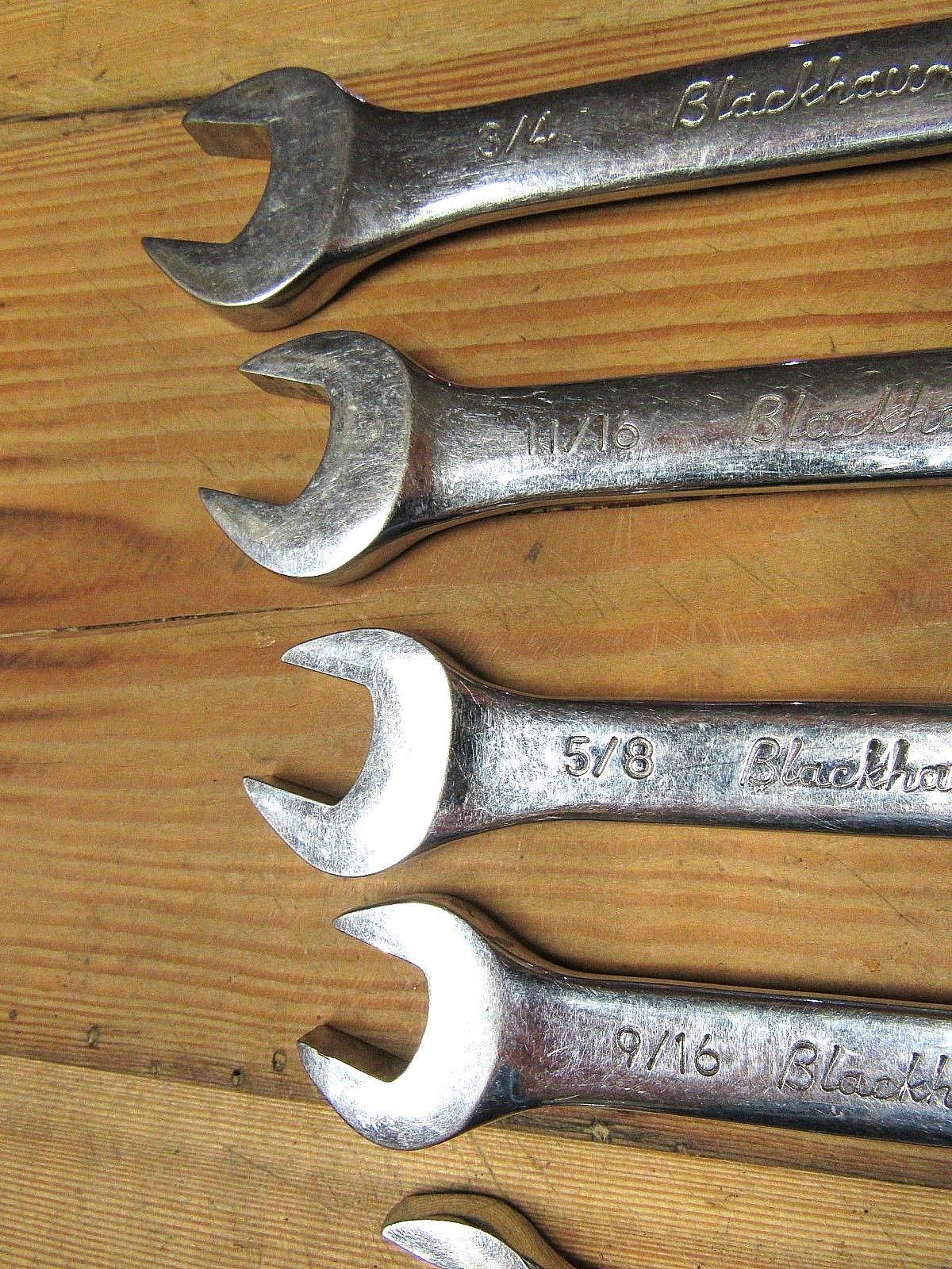 Blackhawk Ratchet Wrench Combination 7 Piece Set GOOD Condition