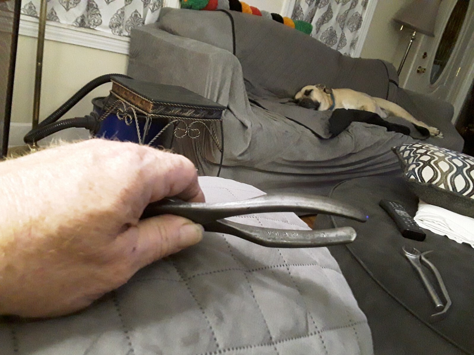 SNAP ON TOOLS SLIP JOINT CUTTER PLIERS , PART# 137C, USA