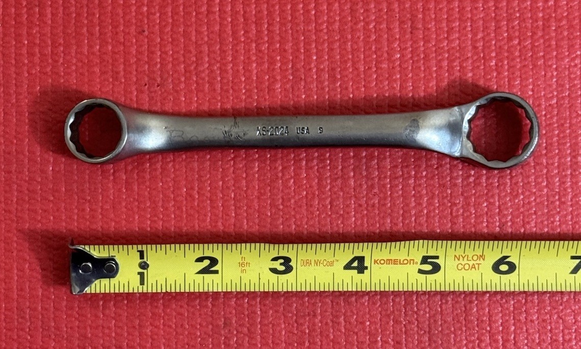 Snap-on Tools XS-2024 5/8″ X 3/4″ Double Offset Box Wrench Made In Usa