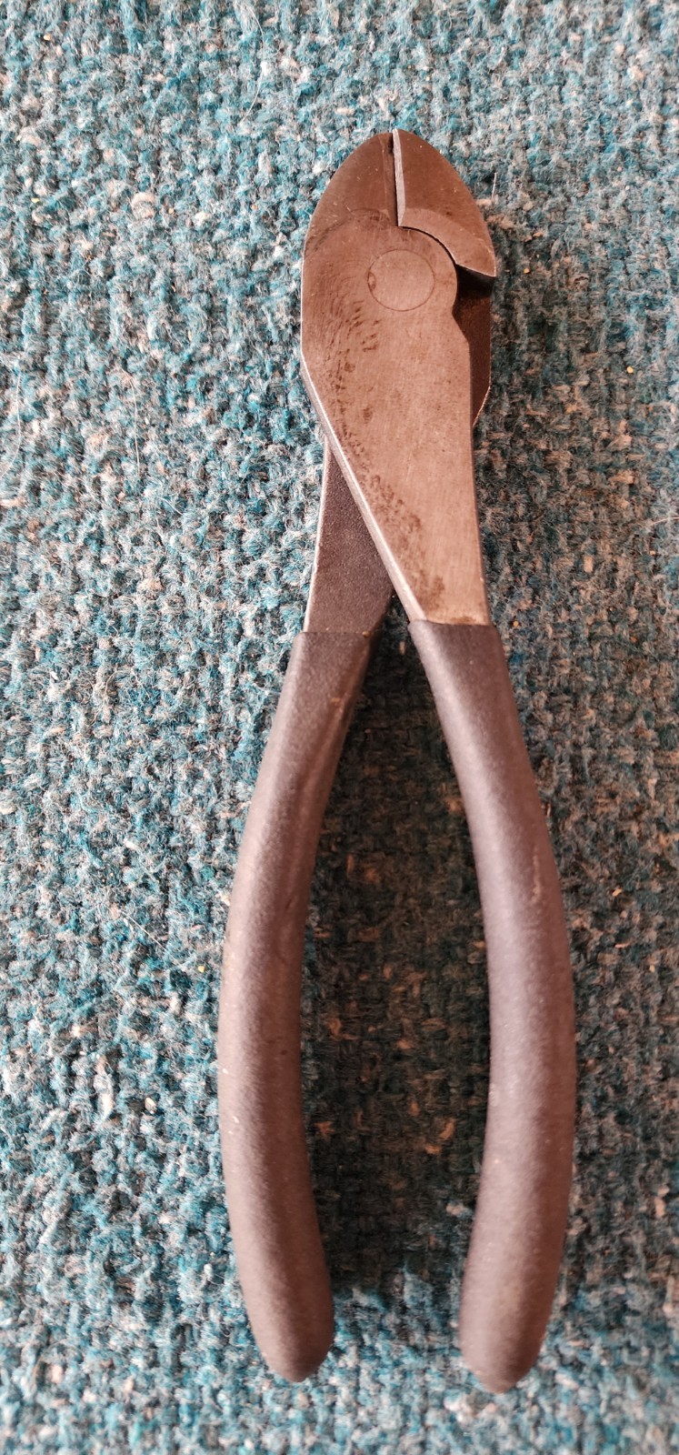 Craftsman USA, 7-1/4″ Long Diagonal Cutters Cutting Pliers Black WF P 45074 Used